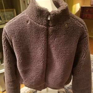 ALO FOXY JACKET SZ XS LAVENDER